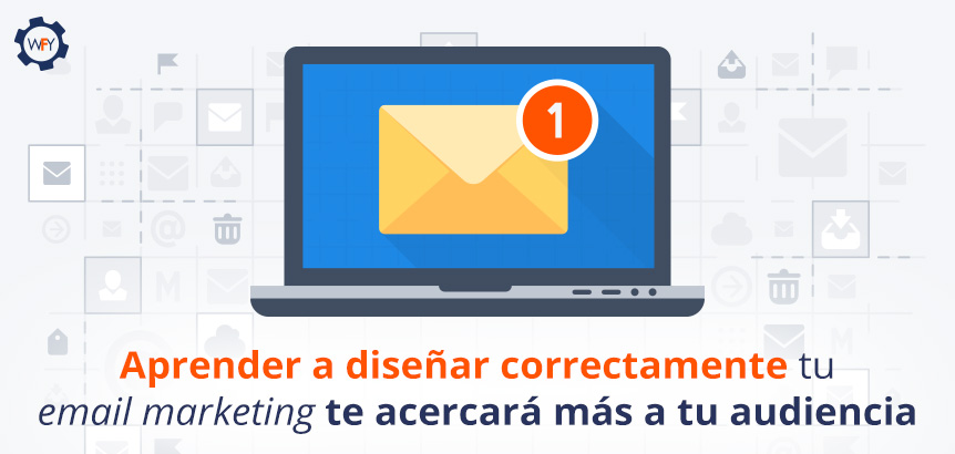 Laptop Abierta Mostrando la Notificacin de Nuevo Email Marketing