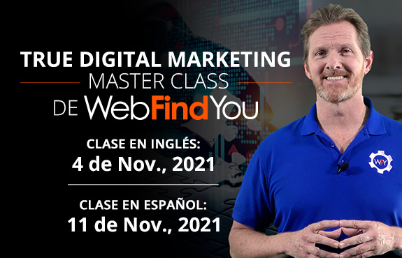 Robert Blankenship Será Anfitrión de la True Digital Marketing Master Class de WebFindYou