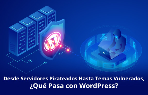 Hacker Rompiendo Escudo que Protege los Servidores de WordPress que Contienen Temas Vulnerables