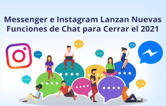 Grupo de Personas Disfrutando las Nuevas Herramientas de Chant en Instagram y Messenger