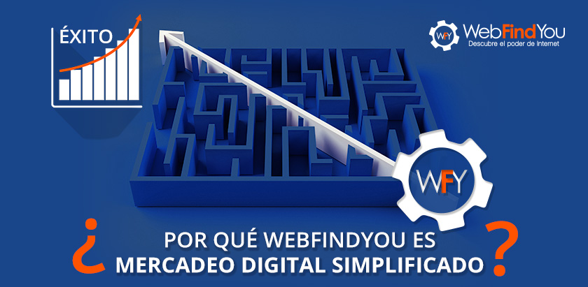 ¿Por qué WebFindYou es Mercadeo Digital Simplificado?