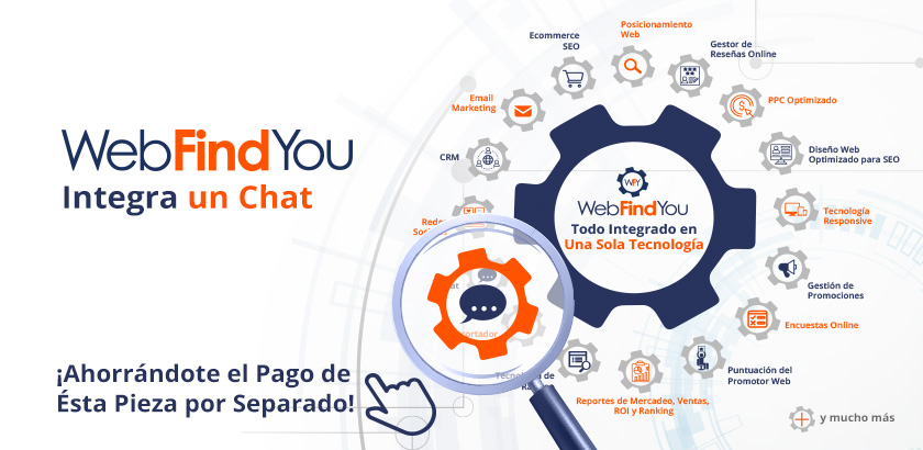 WebFindYou, Tecnología Para Mercadeo Digital Integra un Poderoso Chat