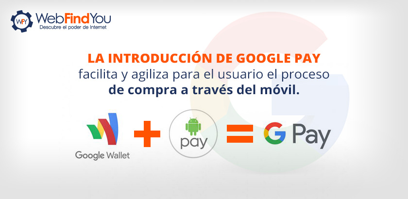Google Pay<br>
Agiliza y Facilita el Proceso de Compra A Través del Móvil