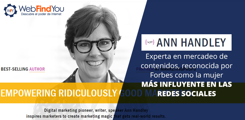 Ann Handley, Experta en Mercadeo de Contenidos