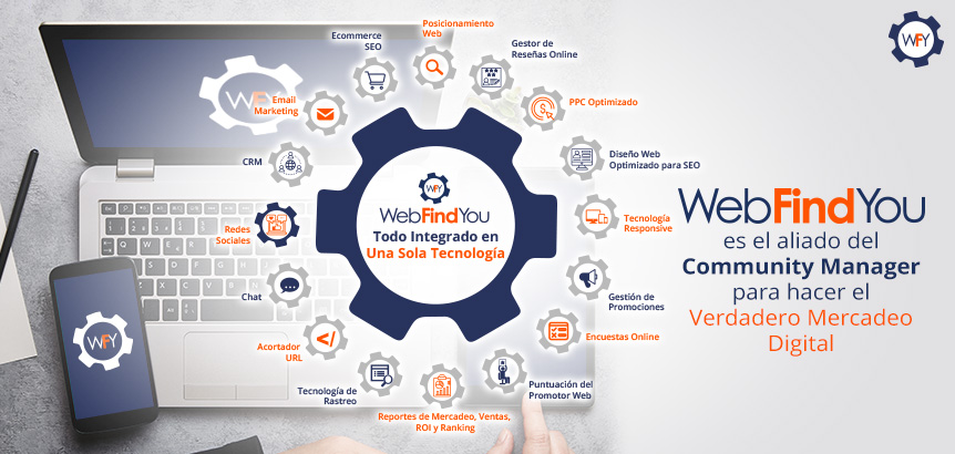 WebFindYou es el Aliado del Community Manager Para Hacer el Verdadero Mercadeo Digital