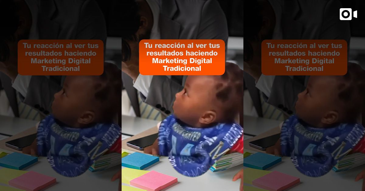 Tu reacción al ver tus resultados haciendo Marketing Digital Tradicional