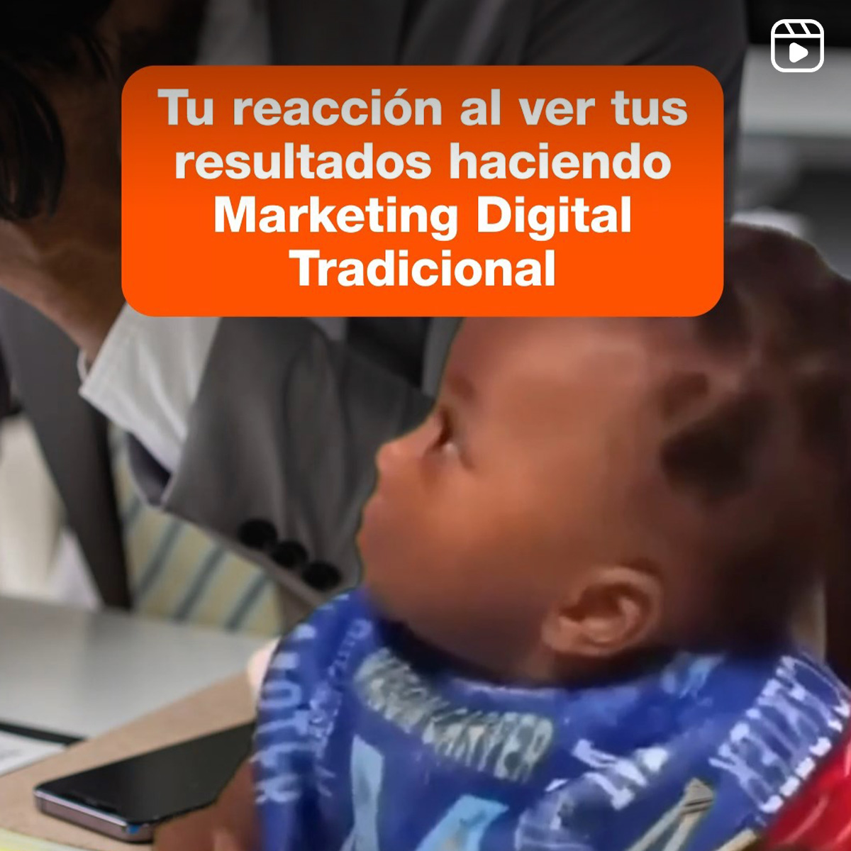 Tu reacción al ver tus resultados haciendo Marketing Digital Tradicional