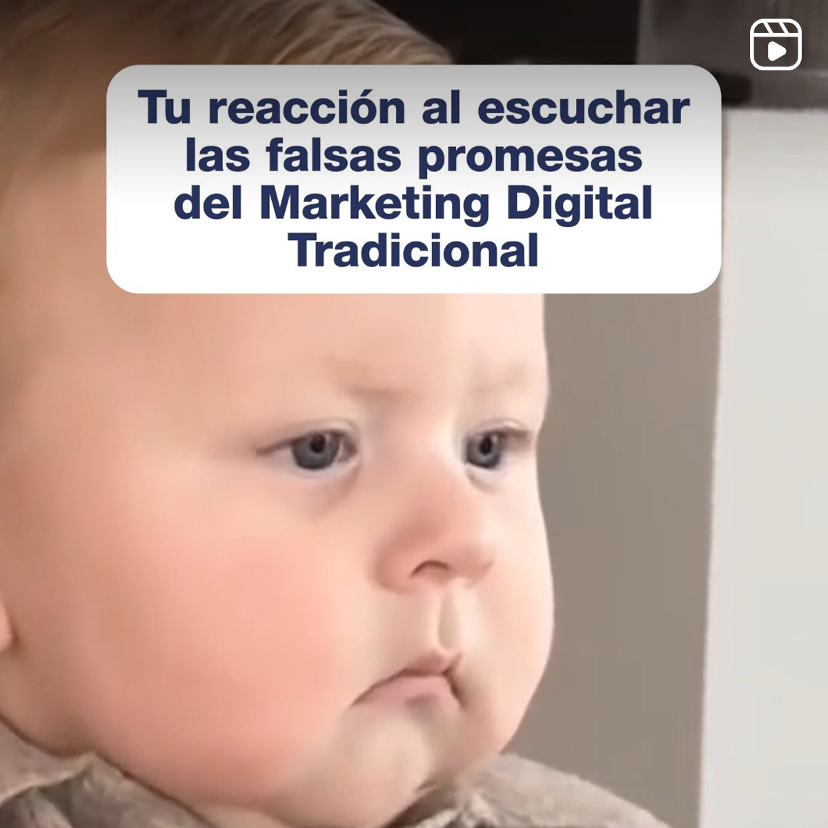 Tu reacción al escuchar las falsas promesas del Marketing Digital Tradicional