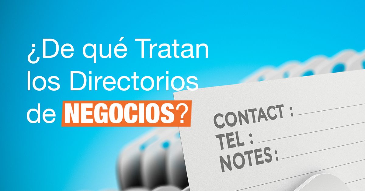 CARRUSEL: ¿De qué Tratan los Directorios de Negocios?