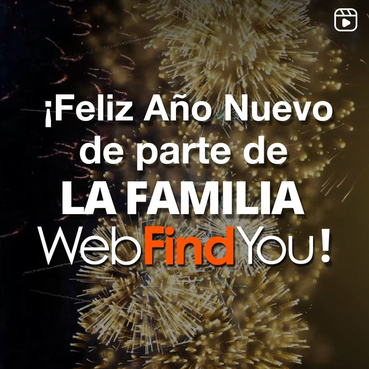 ¡Feliz Año Nuevo de parte de la familia WebFindYou!