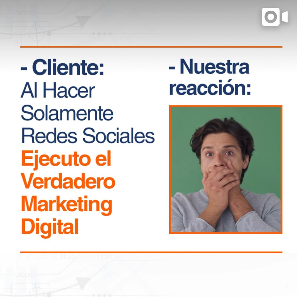 Cliente: Al Hacer Solamente Redes Sociales Ejecuto el Verdadero Marketing Digital