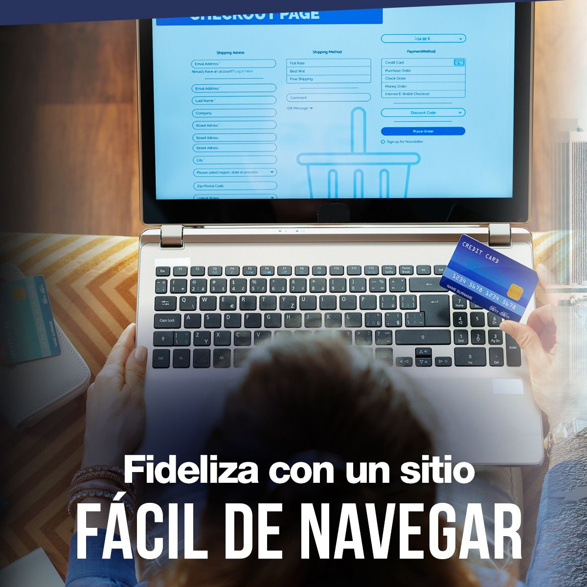 Fideliza con un sitio fácil de navegar