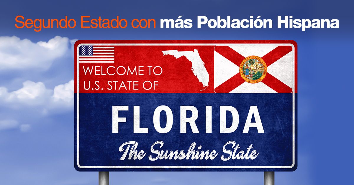 Florida: Segundo estado con más población Hispana