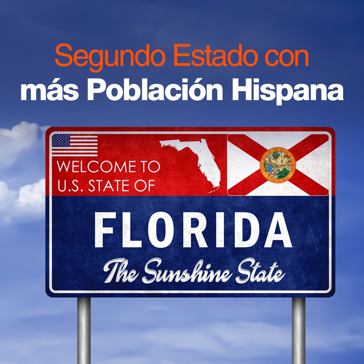 Florida: Segundo estado con más población Hispana