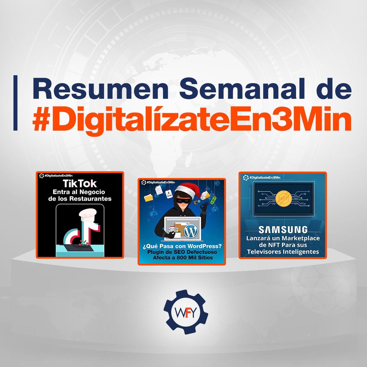 Resumen Semanal de #Digitalízateen3Minutos