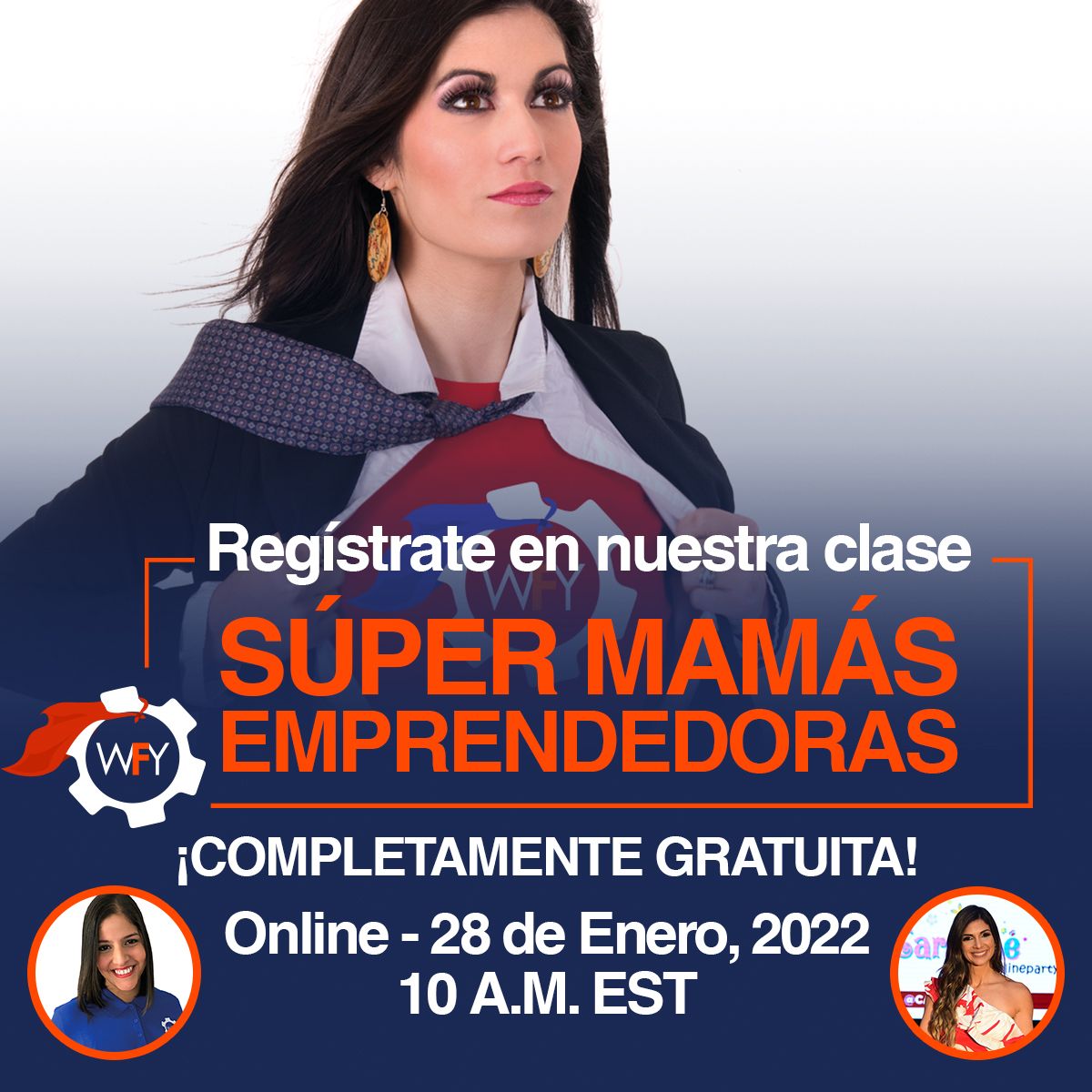 Clase Súper Mamás Emprendedoras