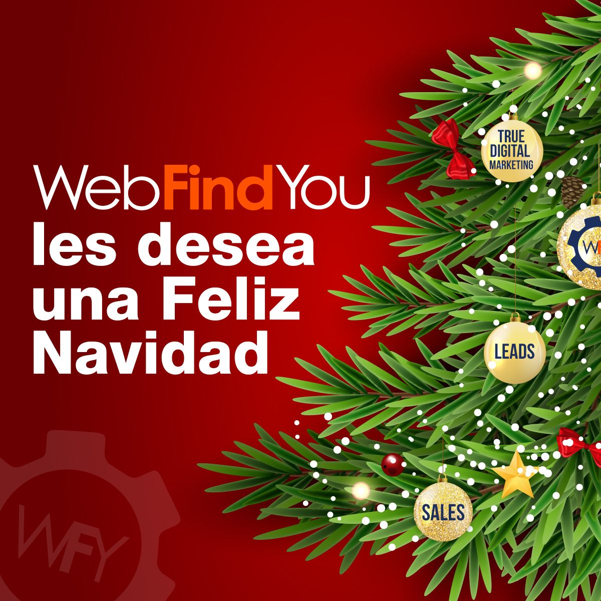 WebFindYou les Desea una Feliz Navidad